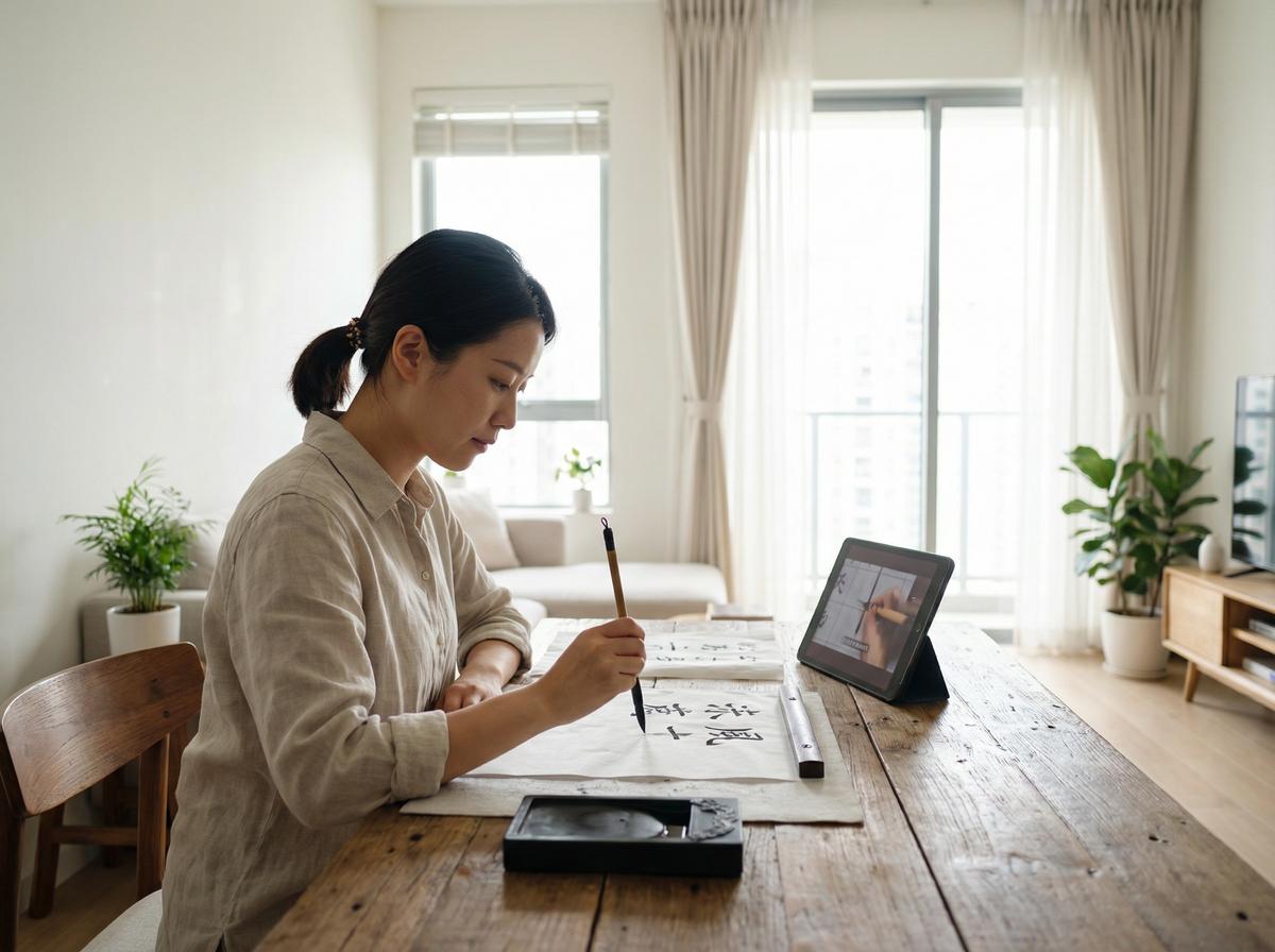 高清动漫传媒书法教程传媒